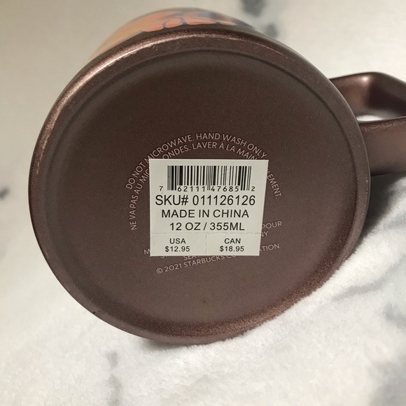 Starbucks Halloween 2021 Pumpkin Mug - Picture 3 of 5